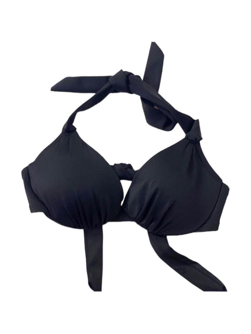 H&M Black Bikini Top Size 32B